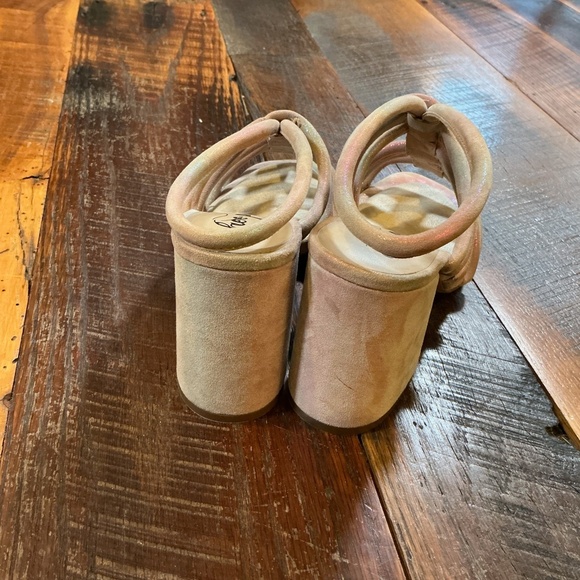 Free People Colette Cinched Heel Sandals Women’s Size 7.5–8) Rainbow Metallic - Picture 11 of 16